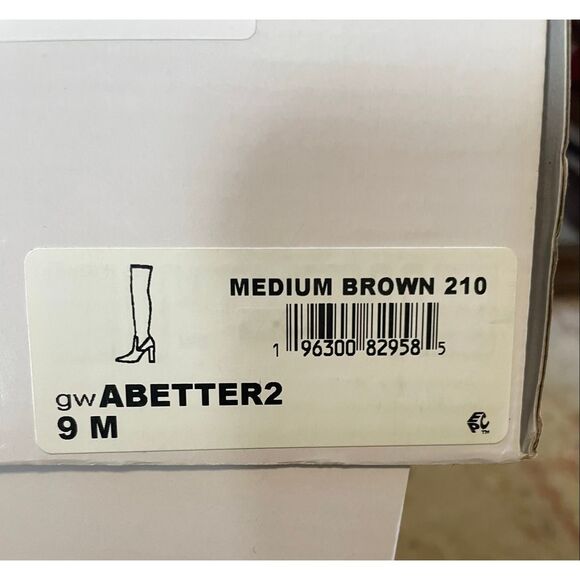 NIB GUESS Abetter Suede Over The Knee Boots 9 - Picture 5 of 10